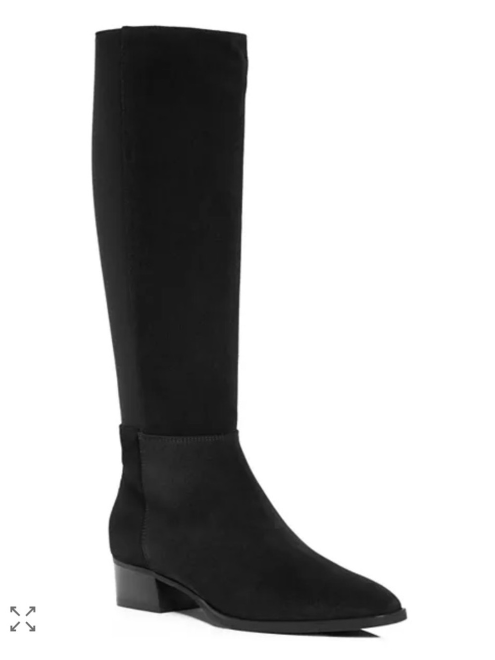 Aquatalia Finola Weatherproof Block-Heel Riding Boots